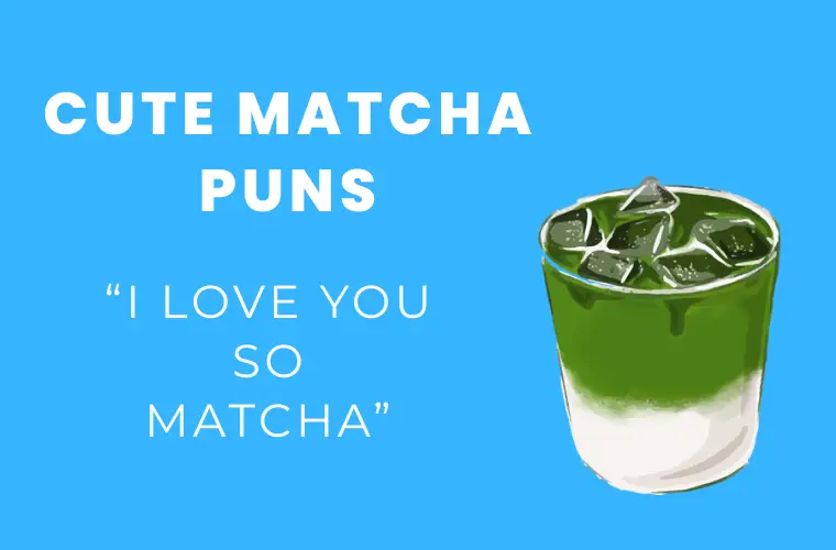 Cute matcha puns