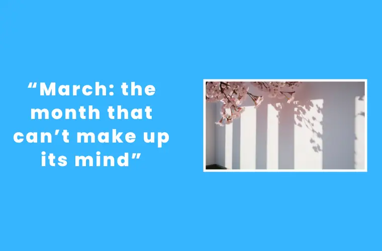 March puns one liners