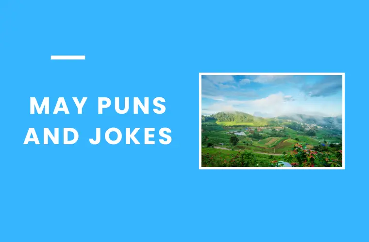 may puns and jokes